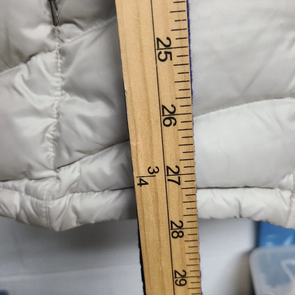 The North Face Parka Women's Size Medium Cream 600 Down Puffer Parka Jacket - Picture 8 of 8